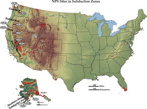 Subduction Zone Map