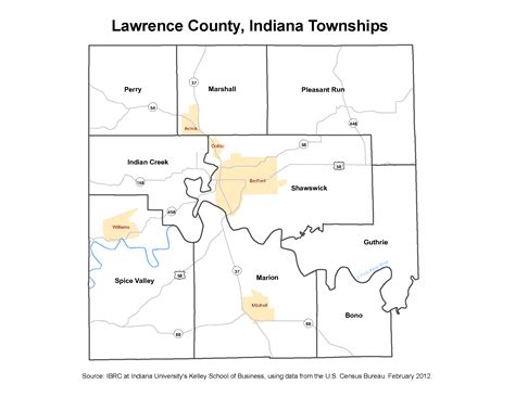 Lawrence County Indiana Township Map - Uf Calendar Spring 2024