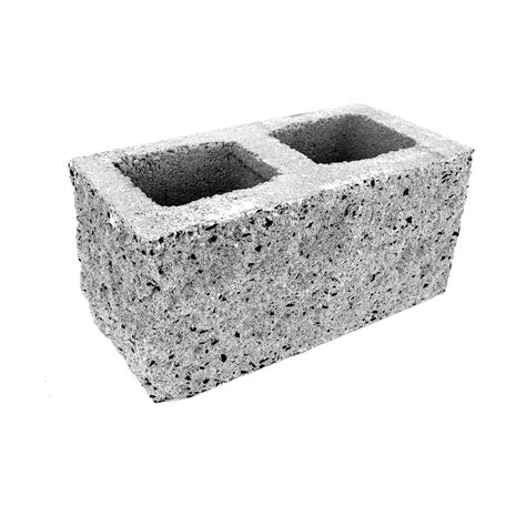 8" x 8" x 16" Standard Split Face Block 1-Side 1-End - Grey - Elliott Block Company