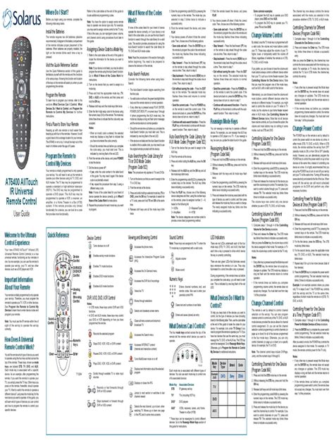 Remote Control User Manual PDF | PDF | Set Top Box | Computing