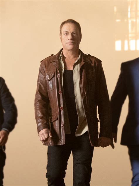 The Last Mercenary Jean-Claude Van Damme Brown Leather Jacket