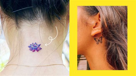 13 Small Neck Tattoo Ideas And Designs