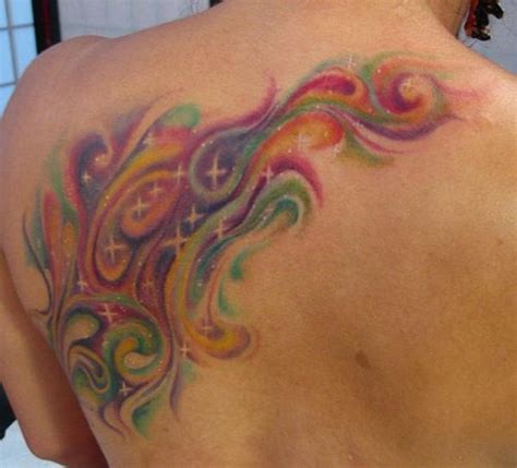 Colour! | Swirl tattoo, Abstract tattoo, Abstract tattoo designs