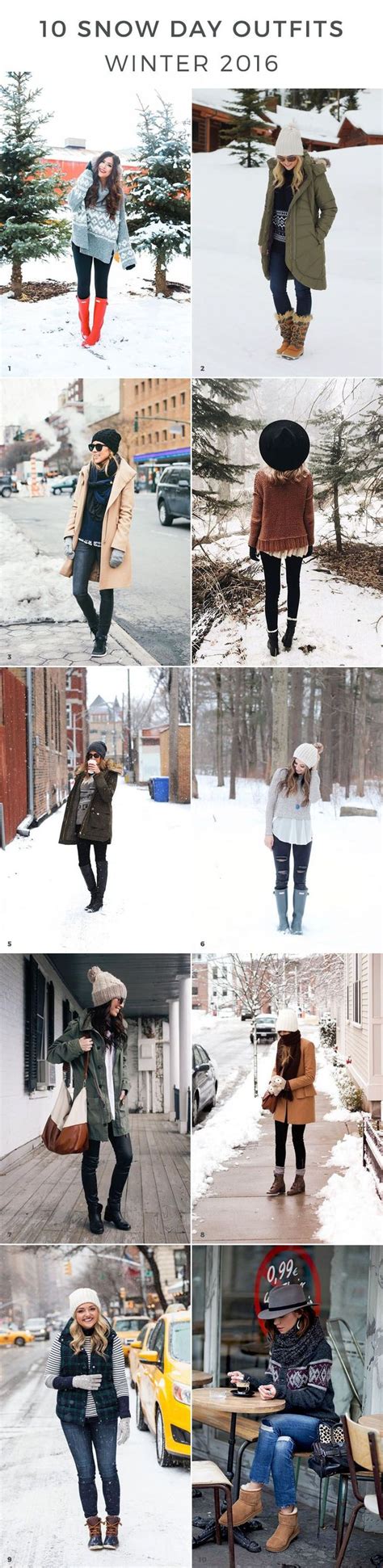 10 Snow Day Outfits That Will Actually Keep You Warm | Snow day outfit, Winter outfits snow ...