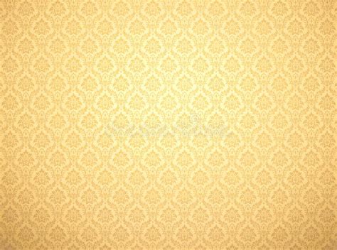 Gold Damask Pattern Background Stock Illustration - Illustration of ornamental, background: 95531015