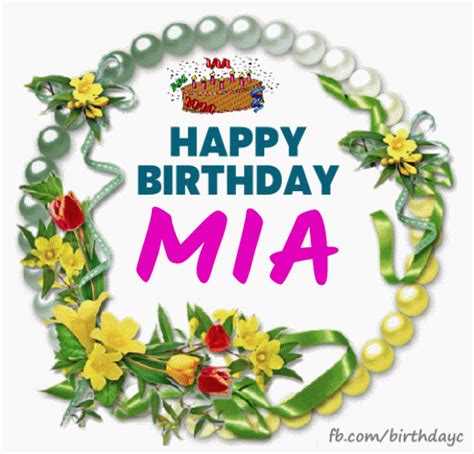 Happy Birthday MIA images | Birthday Greeting | birthday.kim