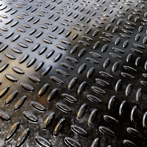 Rusty Steel Tread Plate Texture 1755 - LotPixel