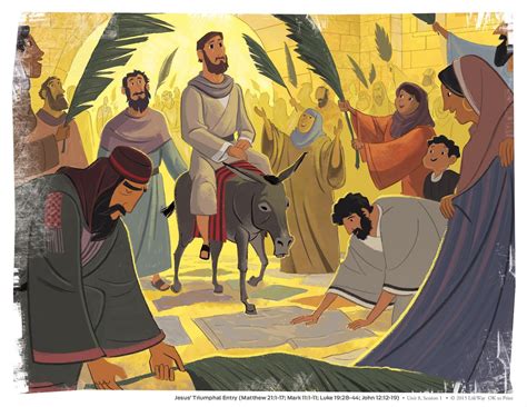 East Brainerd Church of Christ Kids: Lesson 8.1: Jesus' Triumphal Entry