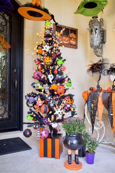 Pin by rain on Halloween | Halloween tree decorations, Diy halloween decorations, Halloween ...