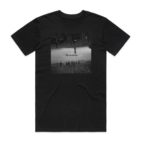 Stray Kids Hellevator Album Cover T-Shirt Black