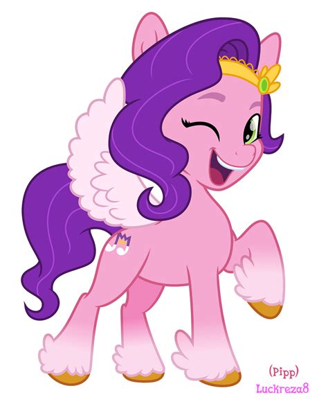 Mlp G5 Pipp Petals (happy) vector by luckreza8 on DeviantArt