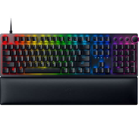 RAZER Huntsman V2 Mechanical Gaming Keyboard - Purple Switches Fast ...