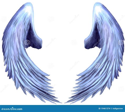 Seraphim Angel Wings 2 stock illustration. Illustration of feathers ...