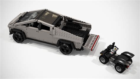 As It Turns Out, Tesla Cybertruck Makes For A Perfect LEGO Model