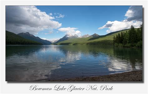 Bowman Lake Foto & Bild | north america, united states, north west ...