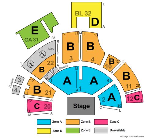 Mountain Winery Amphitheater Seating Chart | Mountain Winery Amphitheater | Saratoga, California