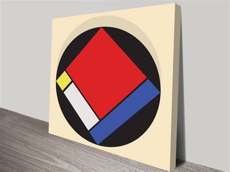 Mondrian Retro Canvas Wall Art Prints Australia