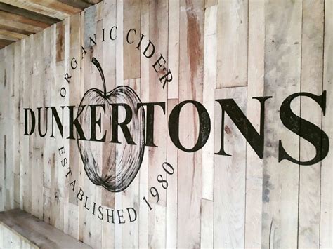 Dunkertons Organic Cider | Sign Painting by Dawn | Bespoke sign writing, custom lettering & hand ...