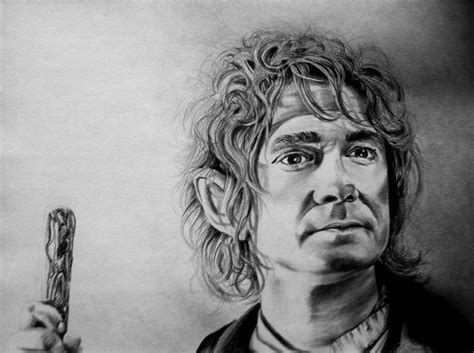 Bilbo Baggins Drawing by Jennifer Doehring | Saatchi Art