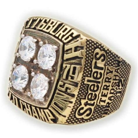 Terry Bradshaw Pittsburgh Steelers 1979 Super Bowl XIV Championship ...