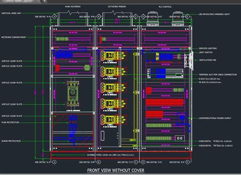 Control Panel Layout • Designs CAD