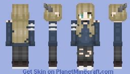 Dragon Girl Minecraft Skin