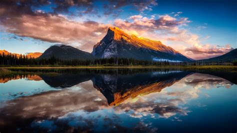 Mountain Peak Reflection HD Wallpaper, HD Nature 4K Wallpapers, Images and Background ...