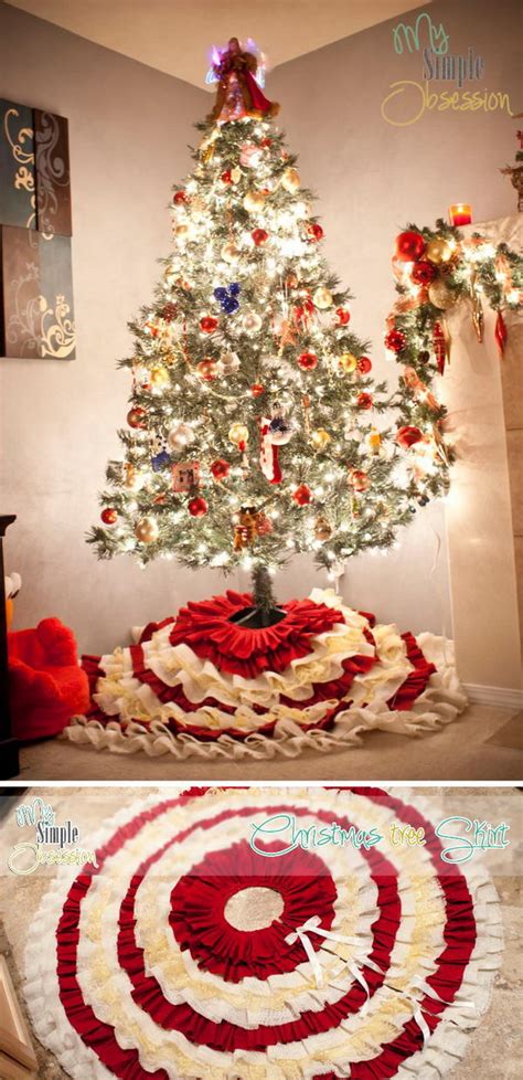 35 DIY Christmas Tree Skirt Ideas 2023