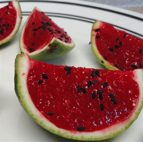 Jello Watermelon Slices | Recipe | Watermelon, Watermelon slices, Creative baking