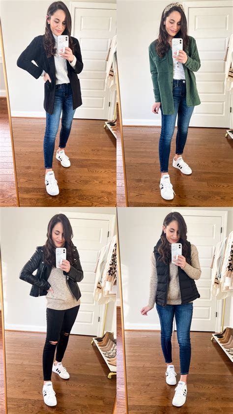 Five Winter Sneakers Outfits - Petite Style | Pumps & Push Ups