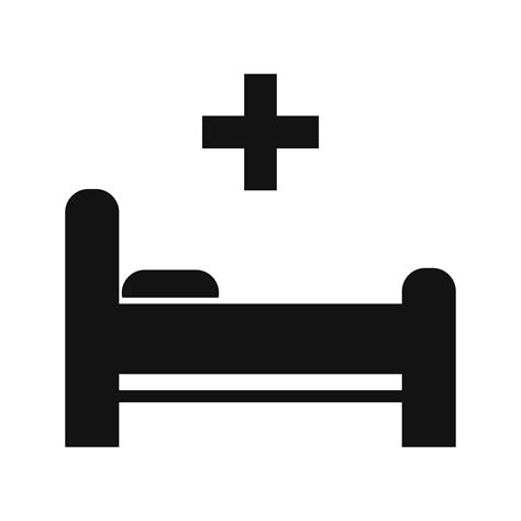 Hospital Bed Icon Vector Art, Icons, and Graphics for Free Download