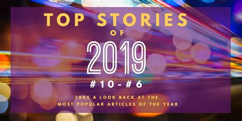 UP: Top Stories of 2019: #10-#6