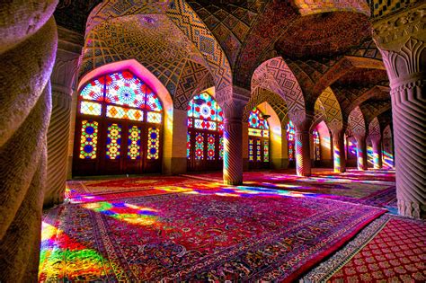 Nasir-al-Mulk Mosque | Pink mosque, Mosque, Shiraz iran