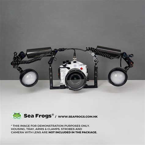 Sea Frogs Dual 5-Pin Sync Cord to Nikonos type bulkhead for underwater – seafrogs