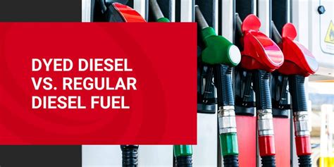 Dyed Diesel vs. Regular Diesel Fuel - SC Fuels