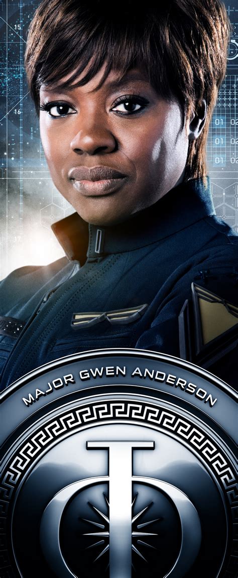 Ender's Game Characters Banners: Major Gwen Anderson - Ender's Game - Six International Fleet ...