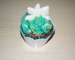 Mini cupcake Frozen | Elo7 Produtos Especiais