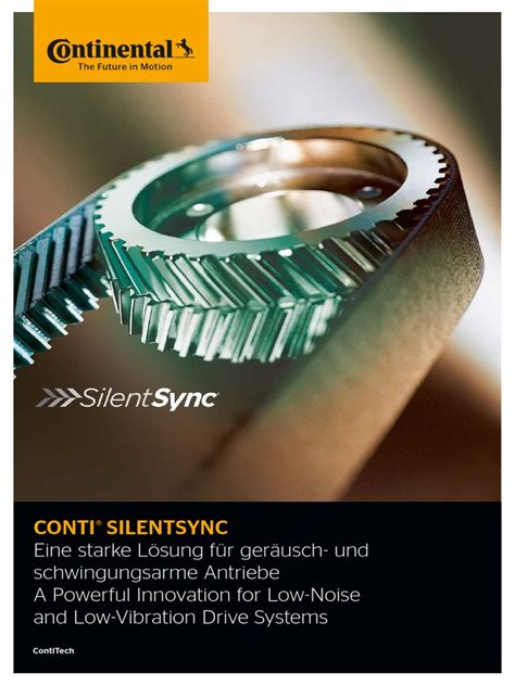 CONTITECH SILENTSYNC Timing Belts | PDF