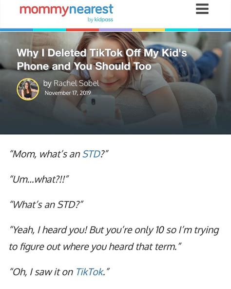 Whine & Cheez(its) – Why I Deleted TikTok Off My Daughter’s Phone ...