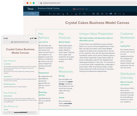 How to create a Business Model Canvas, Free Templates | Xtensio