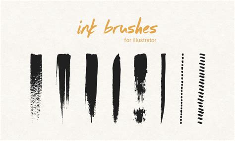 Free Ink & Pen Brushes for Illustrator - Dreamstale