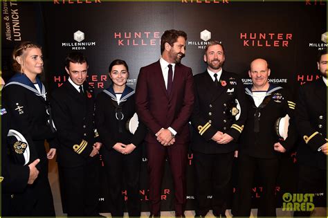 Gerard Butler Attends 'Hunter Killer' Premiere With Royal Navy!: Photo 4168885 | Common, Gerard ...