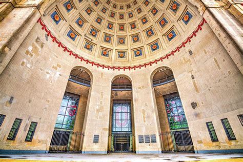 Ohio Stadium Rotunda Main Entrance - Columbus Ohio Photograph by Gregory Ballos | Pixels