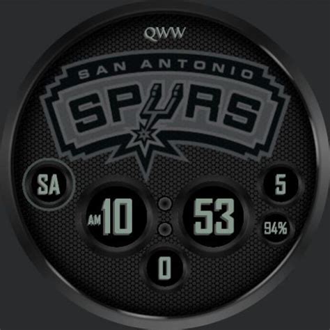 Sports – San Antonio Spurs Digital – WatchFaces for Smart Watches