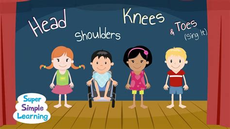 Head Shoulders Knees & Toes (Sing It) | Follow Along | Super Simple ...