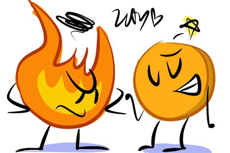 Firey And Coiny I Think by peepo2399 on DeviantArt