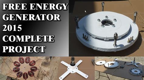 Free Energy Generator 2015 - Works 100% (including project) - YouTube