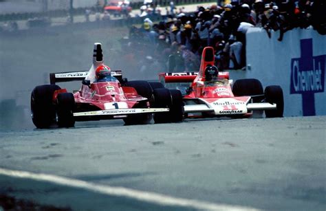 Niki Lauda & James Hunt - 1976 US GP [1024x664] : r/F1Porn