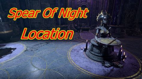 Baldur's Gate 3 Spear Of Night Location Guide - YouTube