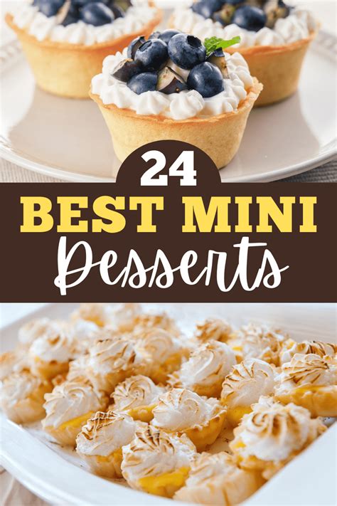 35 Mini Desserts for a Bite-Size Treat - Insanely Good